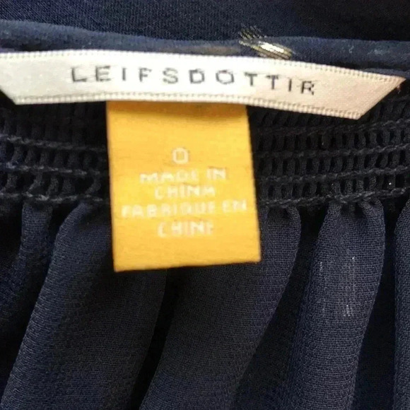 Leifsdottir Flowy Blouse Size 0–A6 - Picture 5 of 5